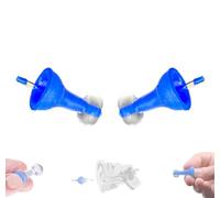 Bouchons d'oreilles gonflables innovants, ultra confortables, réutilisables, réduction du bruit, protection auditive flexible, silicone étanche pour le sommeil, la concentration profonde, les voyages