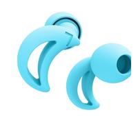 Bouchons d'oreilles imperméables et réutilisables en silicone adaptés pour la protection contre le bruit, le sommeil, les voyages, la natation, le surf, faciles à nettoyer pour les environnements