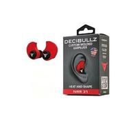Bouchons d'oreilles insonorisés et anti bruit pour la formation au tir les travaux de chantier Rouge