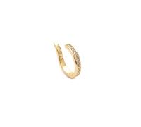 Bouchons d'oreilles perforés, bouchons d'oreilles simples, petits bouchons d'oreilles, universels pour hommes et femmes disponibles (Gold)