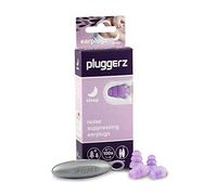 Bouchons d'oreilles Pluggerz Sleep - 2 paires (S/M M/L) - Réutilisables - Doux et confortables - Filtrés - 27 dB - Dormir - Prévient l'irritation due au ronflement - Concentration - Sommeil - Festival