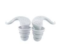 Bouchons d'oreilles pour analyse du son - En silicone étanche et réutilisable - Avec sac de transport - Design en forme de corne pour un ajustement sûr - Bruit ergonomique confortable - Bouchons