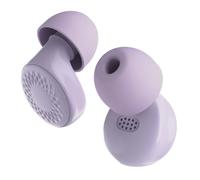 Bouchons d'oreilles pour dormir 45 dB - Réduction du bruit - Réutilisables - Avec 8 embouts en silicone - Pour ronflement, travail, étude - Violet - Taille unique