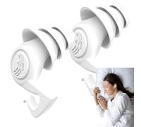 Bouchons d'oreilles pour dormir - Bouchons d'oreilles pour dormir avec réduction du bruit - Protection auditive - Réduction du bruit à haut décibels - Bouchons d'oreille super doux et lavables