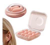 Bouchons d'oreilles pour dormir - Protection auditive de voyage - Bouchons d'oreille anti-bruit | Pour les dormeurs légers, les étudiants, les musiciens, le bureau à domicile, les voyages, l'heure du