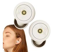 Bouchons d'oreilles pour réduire le bruit - En silicone souple - Réutilisables - Lavables - Pour dormir, étudier, travailler ou