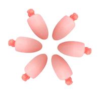 Bouchons d'oreilles pour réduire le bruit - Lot de 6 bouchons d'oreille réutilisables en mousse pour réduction du bruit - Forme carotte - Protection auditive réutilisable, anti-bruit et étanche pour