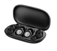 Bouchons d'oreilles réutilisables avec réduction du bruit 45 dB avec étui pour concerts, mise au point profonde sur le côté et voyage