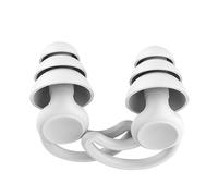 Bouchons d'oreilles réutilisables en silicone - 25 à 28 dB - Protection auditive douce - Réduction confortable - Pour concerts, travail, études, méditation, ronflement - Environnement de voyage