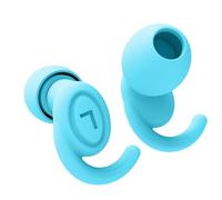 Bouchons d'oreilles réutilisables en silicone efficace Sensibilité au bruit Fournit des silences de confort adaptés pour dormir, étudier et travailler. Bouchons d'oreilles en silicone souple pour