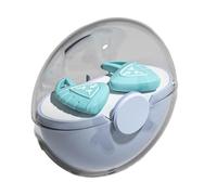 Bouchons d'oreilles réutilisables en silicone haute performance pour le sommeil, les études, les voyages, réduction du bruit environnemental, 2 x petits et grands bouchons d'oreilles