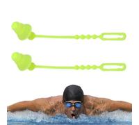 Bouchons d'oreilles réutilisables en silicone imperméables pour adultes | Équipement d'entraînement de natation tendance et confortable pour la piscine et les activités aquatiques