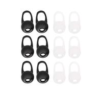 Bouchons d'oreilles robustes en silicone pour écouteurs haute élasticité Embouts réutilisables en silicone Bouchons d'oreilles électriques Protecteur décoratif autocollant Coque Housse pour écouteurs