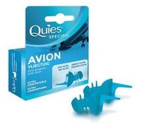 Quies Bouchons d'oreilles 1432-566 – Protection auditive en silicone – Boîte 1 paire