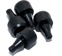 Bouchons en caoutchouc GiVi haut 4 pièces pour plaques de support M3 / M5mm / M5M / M6M / Z113
