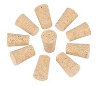 Bouchons en liège conique en bois - Bouchons en liège naturel - Bouchons de bière - Pour bouteilles de bière - Bouchons de vin - Bouchons de rechange pour bière - Diamètre supérieur : 1,9 cm ou 7/8 cm Size S: 20×15×35mm bois