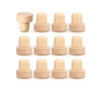 Bouchons en liège en forme de T pour bouchon de vin en liège bouchon de vin bouchons de vin réutilisables en bois et caoutchouc bouteille de vin en liège (12 pièces) 96pcs