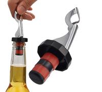 Bouchons en Silicone pour Bouteilles : Bouchons de vin adaptés aux Aliments, Conservateur de Boissons réutilisable et avec Fonction de réglage Universel | Stockage de vin pour fêtes Entre Amis