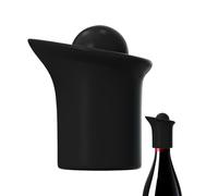 Bouchons en silicone pour bouteilles de vin - Passent au lave-vaisselle - Hermétiques - Ustensiles de cuisine pour bar à la maison, camping, voyage, restaurant, fête, pique-nique, champagne, bourbon