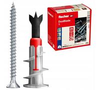 Bouchons Fischer Duoblade, lot de 20, avec vis pour planches Gyptern