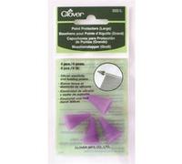 Clover Bouchon arrête-maille pour pointe d'aiguilles – grand – violet
