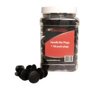 Bouchons Lizard Skins Bar Plugs-Jar 100 Pcs Noir