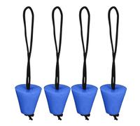 Bouchons Nable Kayak 4 Pièces Avec Longe, Diamètre 3,99 cm, Universelles