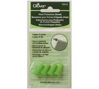 Clover bouchon arrête-maille p/pointe aiguille, Blanc