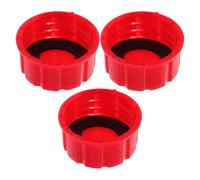 Bouchons Pleins à Gros Filetage 3pcs en Pp Caoutchouc pour Bidons D'essence