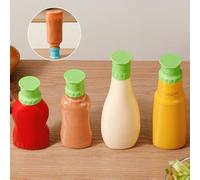 Bouchons pour Bouteilles à Sauce,4 Pièces Ustensiles de Cuisine,Bouchons de Distribution pour Sauce et Vinaigrette | Pour Maison Bureau Cuisine Restaurant Buffet Pique-nique Services de