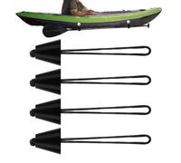 Bouchons Pour Kayak | 4 Pièces Avec Longe, Diamètre 3,99 cm, Universelles,Bouchon de drainage de nable pour kayak - Pour Bateau Amarrage Activités Nautiques Canoë Kayak Pagayeurs Débutants Et Expérime