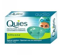 Bouchons Silicone Natation Quies - 3 Paires