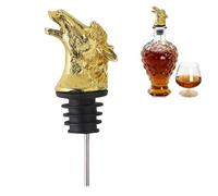 Bouchons Verseurs Pour Bouteilles De Spiritueux - Becs Verseurs en Forme de Cheval pour Bouteilles | Distributeur Étanche Accessoires Bar Maison pour Champagne Fête Restaurant Mariage Fête des Pères
