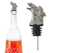 Bouchons Verseurs Pour Bouteilles De Spiritueux,Bouchon Cheval en de Zinc pour Liquoreux | Distributeur De Boissons Pour Hommes Papa Restaurant Bar Maison Fête Cocktail Anniversaire
