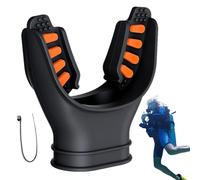 Bouchouette de plongée sous-marine - Silicone Moldable Regulator Papiece avec une cravate de câble, une morsure durable et confortable pour la plongée quotidienne et les voyages (plusieurs couleurs)