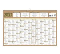 Bouchut Calendrier mural annuel Natura - 43 x 65 cm - 2027