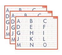 Ardoise Effaçable A Sec Alphabet 26,5 X 21 Cm