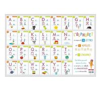 BOUCHUT Poster Écriture Alphabétique 52 x 76 cm