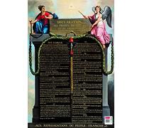 BOUCHUT Poster pédagogique "Droits de l'Homme" 52 x 76 cm