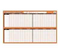 Bouchut Tableau planning annuel congés et absences effaçable à sec 60 x 99 cm - 2027