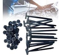 Boucle à attache câble universelle en nylon | 100pcs Cable attaches Heavy Duty | Câbles auto-verrouillables Clip boucle du support | Boucles en nylon polyvalent enveloppes pour réparation voiture