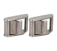 Boucle À Came, Boucle À Came En Acier Inoxydable, 2 pièces acier inoxydable 316 boucles de sangle d'arrimage Pour Sangle De Sangle De 25 Mm