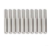 Boucle ardillon Crochet Pliable pour Trottinette Electrique Xiaomi Pro & 1S - Support de Montage en Fer avec Clip Sécurisé, 3x0.6x0.6cm, 10g, Argent (Lot de 10) (Argent)