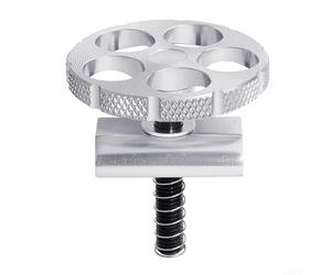 Boucle C Aluminium Pliant Vélo 41g Léger | Alliage aluminium, 41g ultra-léger, finition lisse, montage pour rapide, idéal voyage(Silver)