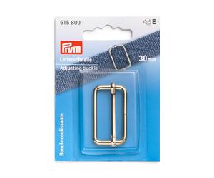 Boucle coulissante 30 mm - Nouvel Or - Prym 615809