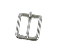 Boucle Coulissante Lot de 10 boucles ceinture en acier inoxydable for hommes, 16 à 39 mm, réglables, for vêtements, accessoires Pour Ceinture(20mm)