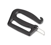 Boucle Coulissante Lot de 10 crochets en G métal noir, 25/38 mm, for collier, sangle, fabrication sacs à main, dos Pour Ceinture(38mm)