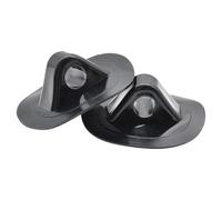 Boucle D’assaut Bateau Gonflable - Crochet Cordage Embarcation Dégonflable | Attache Moteur Kayak | Lot 2 Pince Sécurité PVC, Support Moteur, Grappins Remorquage pour Annexe Canoë