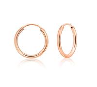 Boucle d oreille - Boucle d'oreille Fille - Bijoux Femme Or 18 carats Vrai - Boucles d'oreilles Originales - Boucle d'oreille Homme Argent - Boucles d'oreilles Femme Argent 925 - Earrings - 20 mm