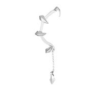 Boucle d ' oreille unique en forme de du diable sans piercing, clip d ' oreille, manchette réglable pour, bijoux d ' Halloween, boucle d ' oreille non percée pour